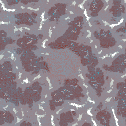 Noise texture applied