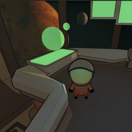 Navigation terminal for upcoming sci-fi game